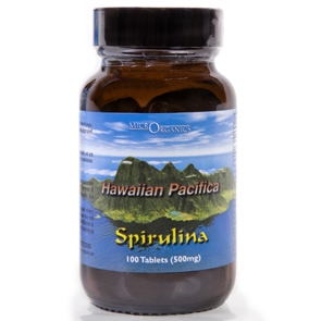 Hawaiian Spirulina Pacifica Tablets- Glass