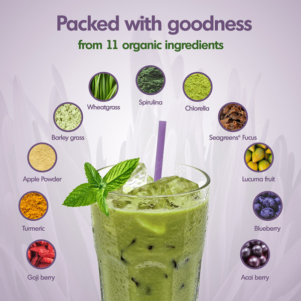11 organic ingredients