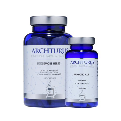 LOOSEMORE HERBS and PROBIOTIC PLUS pack